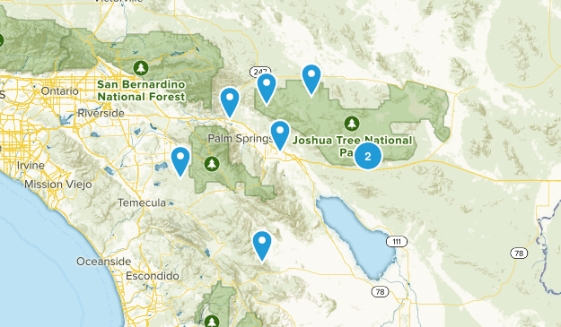 So Cal Desert Map