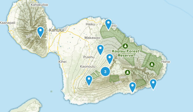 Maui Map