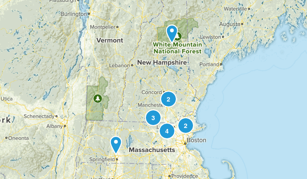 Trails to visit Map