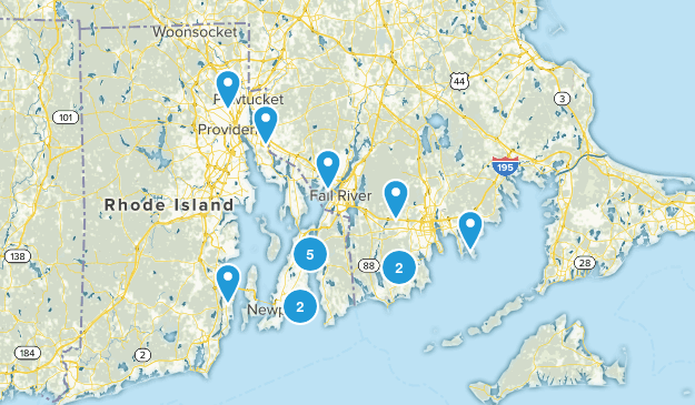 hikes around home Map