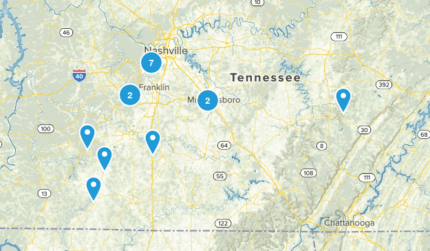 To do Middle Tennessee Map