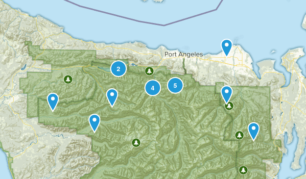 Olympic Penninsula Map
