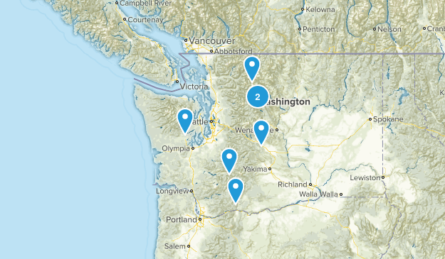 Seattle Backpacking Map