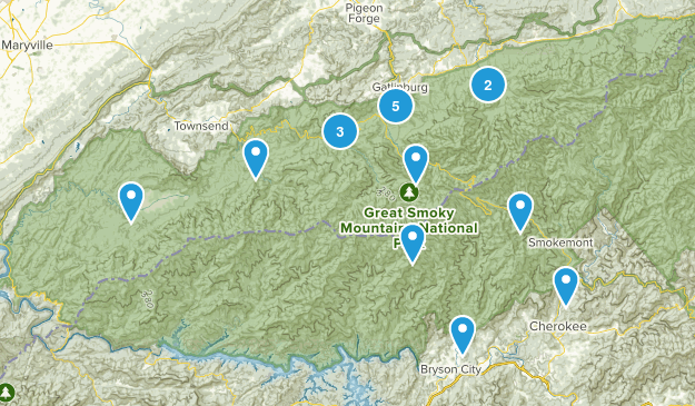 Smokey Mountain Trails Map