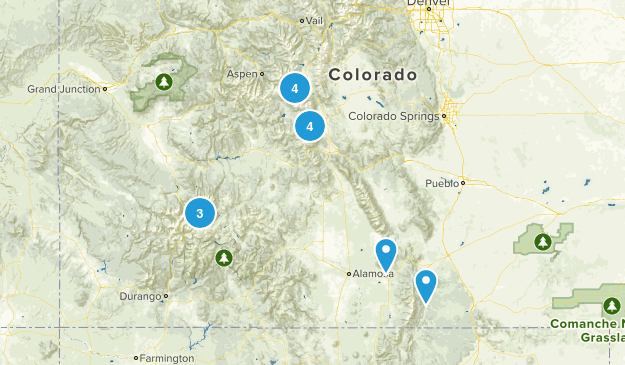 14ers Map