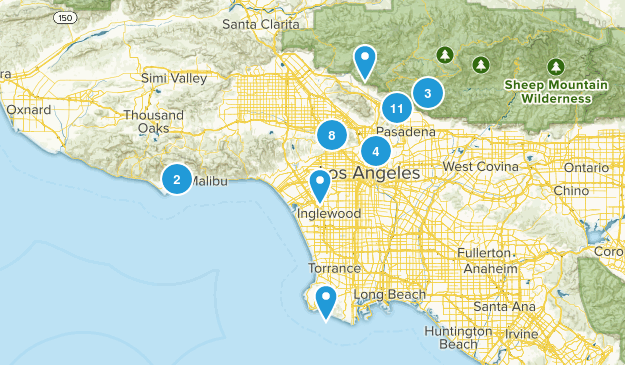 backpacking training Map