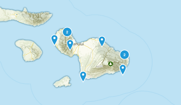 Maui Trails Map