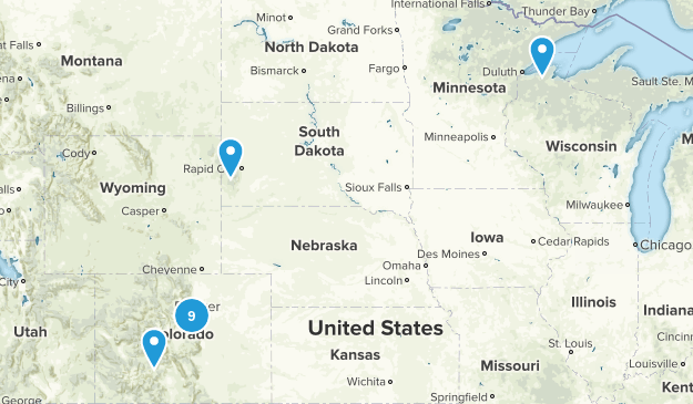 bike trails Map