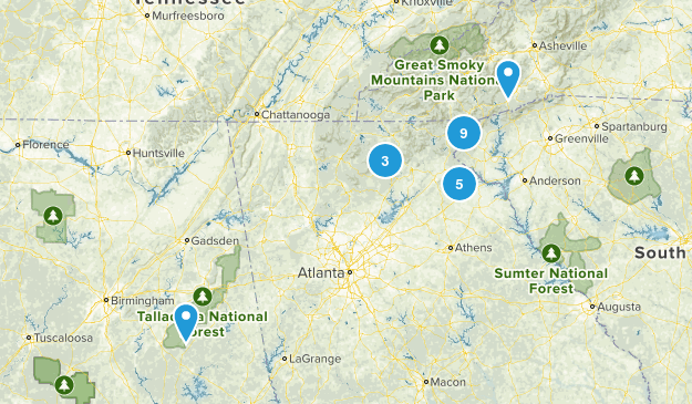 Hiking Trails Map