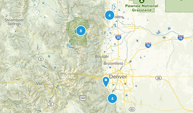 CO Hikes Map