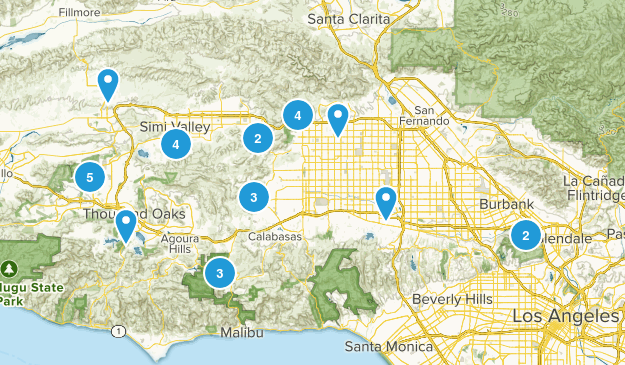 kids hikes Map