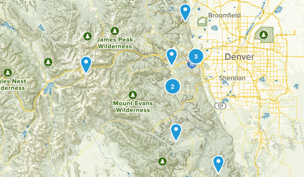 Moderate - In Town Map