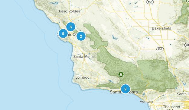 MB- SB, SLO, OJAI Map