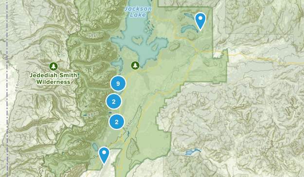 Grand Tetons Map