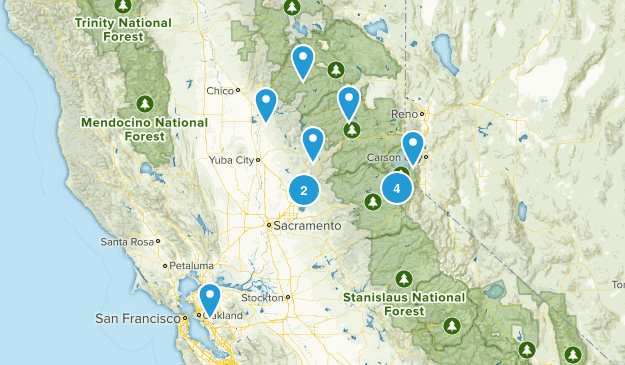 hikes Map