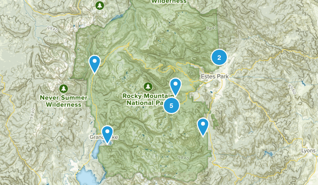 RMNP Map