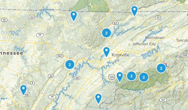 kid friendly trails Map