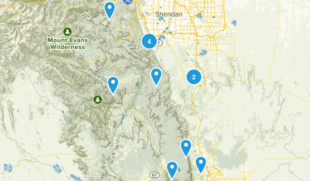 mountain biking Map