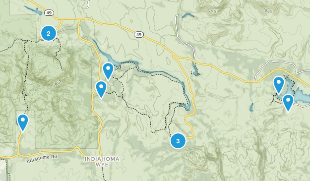 Wichita Mtns Map