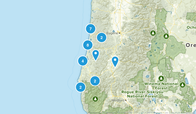 Hiking Wish List Map