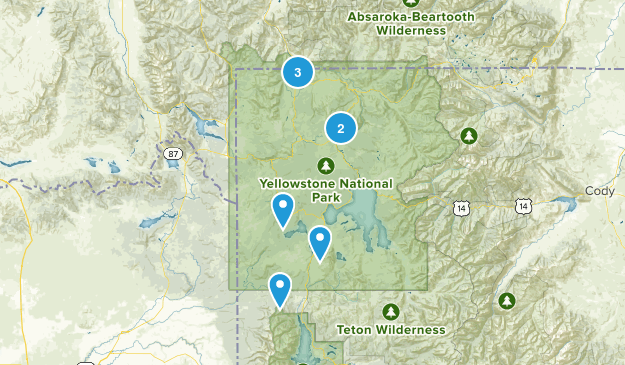 Yellowstone Map