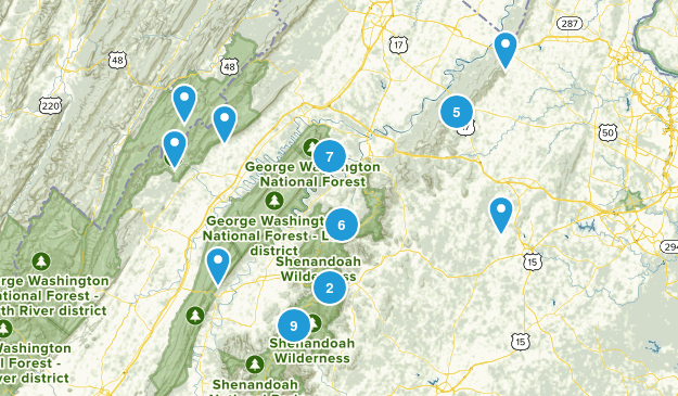Shenandoah Map