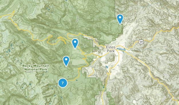 RMNP Map