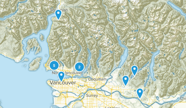 Summer Hikes Map
