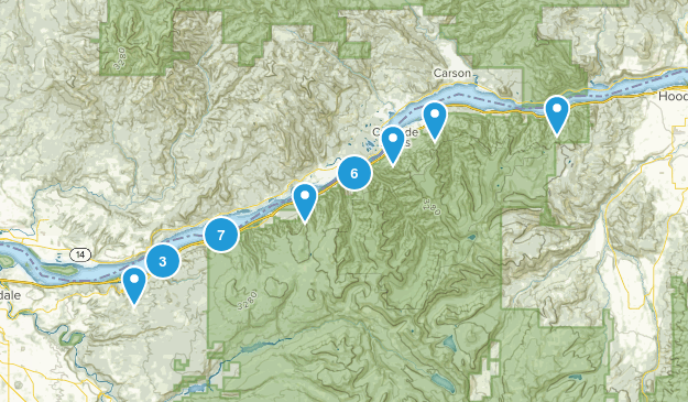 Columbia Gorge Map