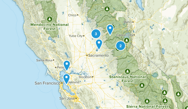 burn trails Map