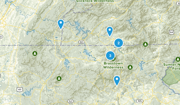 NC Trails Map