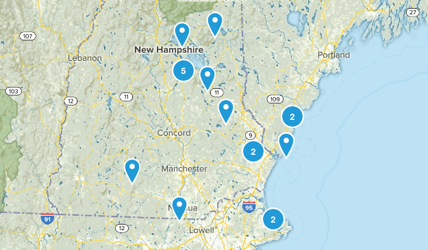 places on bucket list Map