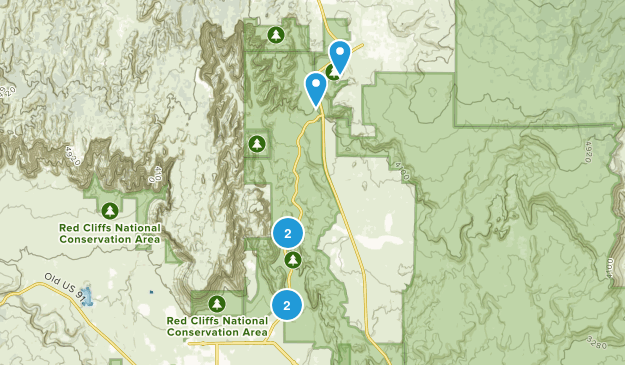 Snow Canyon State Park Map