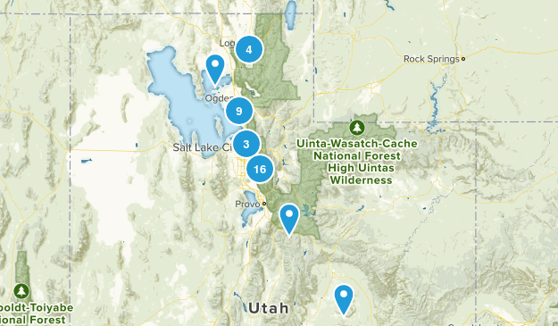 Northern Utah Map
