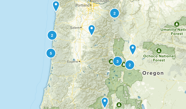 Oregon Map