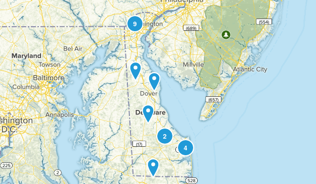 DE TRAILS Map