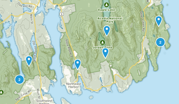 Acadia Map