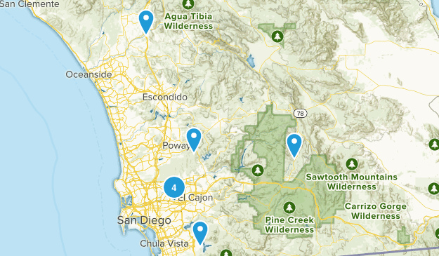 Saved Local Trails Map