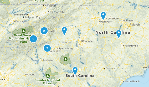 NC Difficult Map