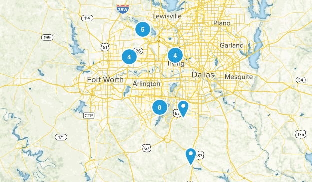surrounding areas Map