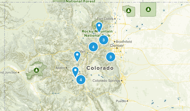 CO Hikes Map