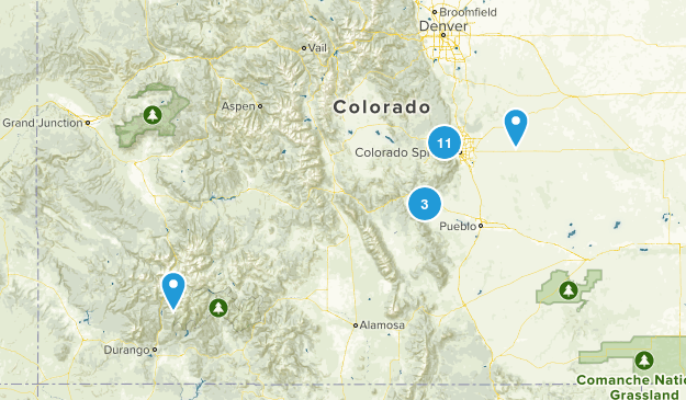 Hikes to do Map