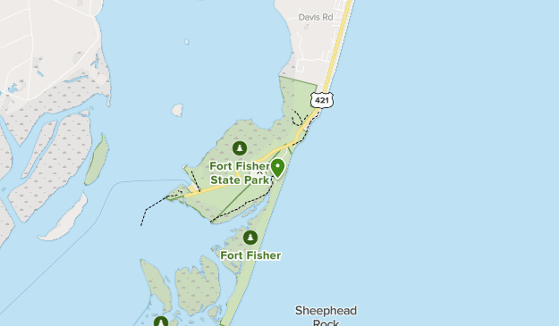 Holden Beach Nc Map Near Holden Beach, Nc | List | Alltrails