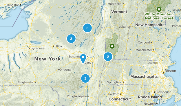 want to hike Map