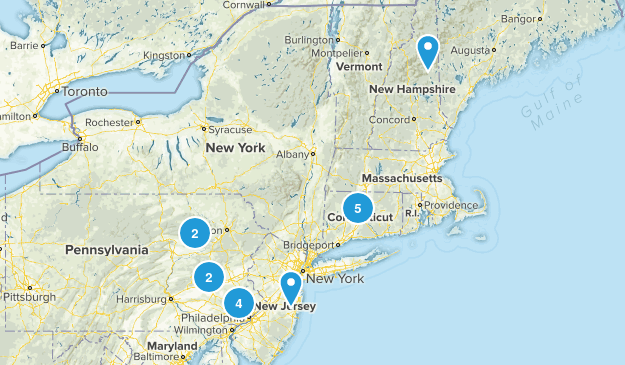 To hike Map