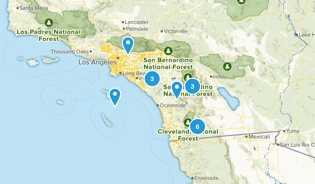 Regional Hikes Map