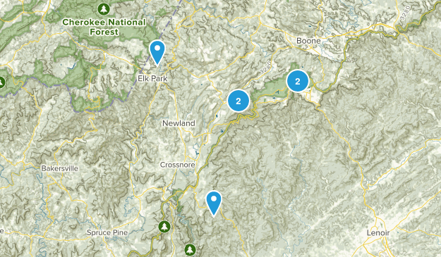 Boone Area Map
