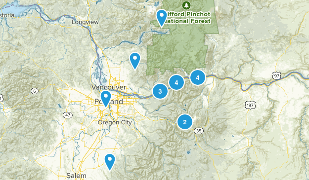 hikes Map