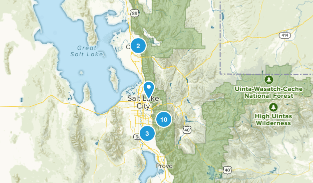 Northern Utah Map