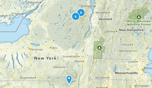 46 high peaks to do Map